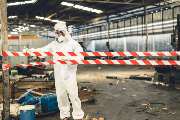 Professional Drug Lab Cleanup technician working in Live Oak, CA
